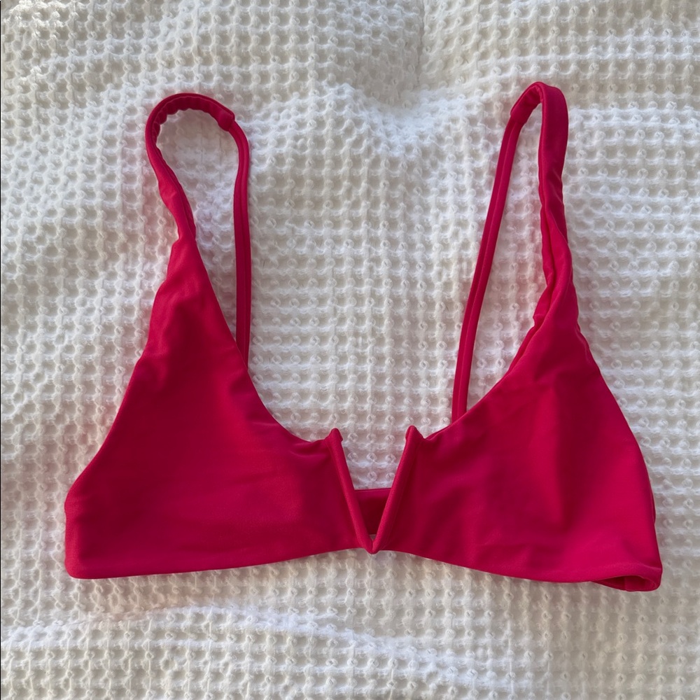 Benoa Swim Top (L) Hot Pink